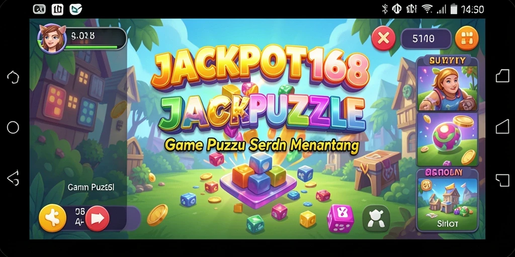Tampilan gameplay menarik dari JACKPOT168 yang menampilkan teka-teki menantang.