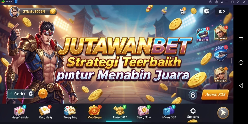 Tampilan gameplay menarik dari JUTAWANBET yang penuh strategi.
