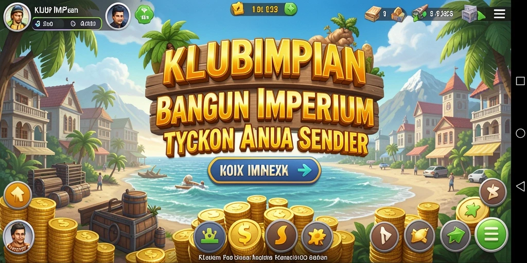 Tampilan gameplay KLUBIMPIAN yang menarik dan interaktif.