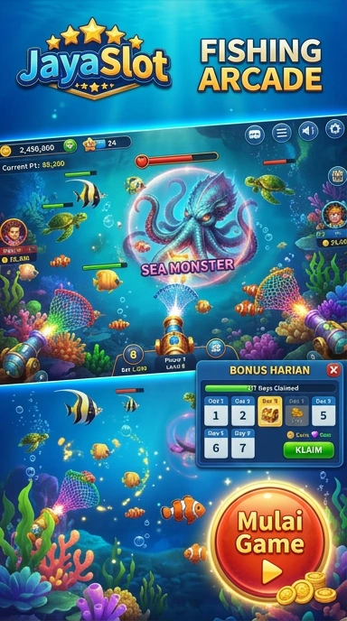 Pengguna menikmati gameplay yang seru menggunakan jayaslot.